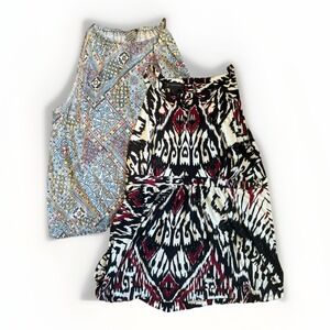 Lot Of Two Womans Tank Tops Size XL Flowy‎ Super Soft